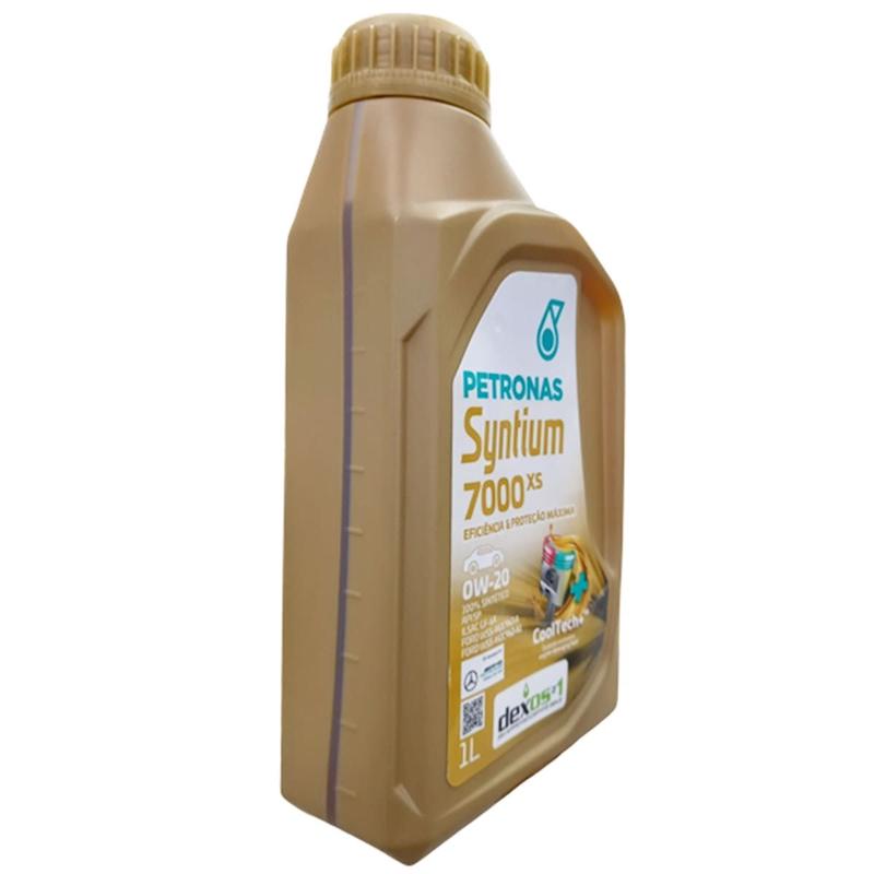 Óleo Petronas Syntium 7000 XS 0W20 100% Sintético API SP CoolTech